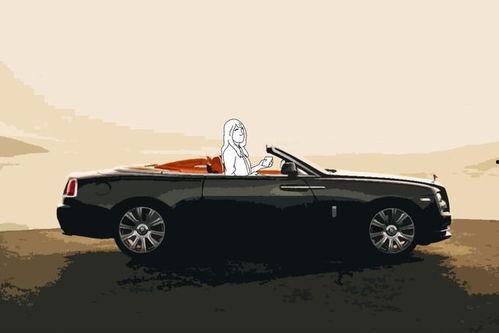 座驾劳斯莱斯的男网红,驾驭奢华，演绎人生精彩