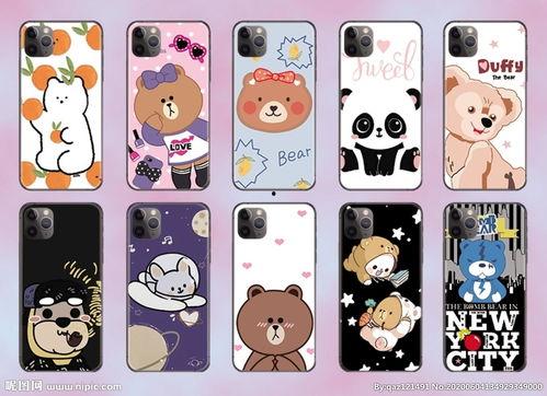 网红卡通可爱手机壳图,萌动心机！网红卡通手机壳萌态百出