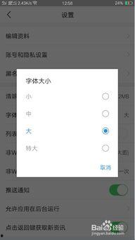 头条如何调黑字大小,头条黑字大小，个性化阅读体验