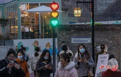 爱心灯网红打卡图片