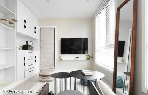 明星小户型装修,空间利用与时尚并存